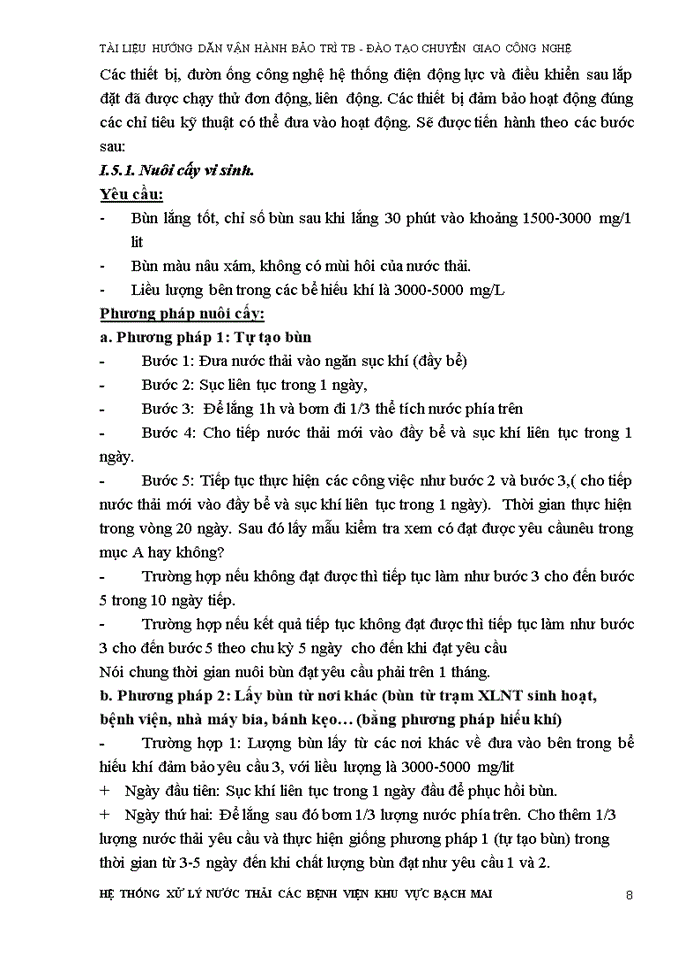 image for page HỆ THỐNG XỬ LÝ NƯỚC THẢI CÁC BỆNH VIỆN KHU VỰC BẠCH MAI