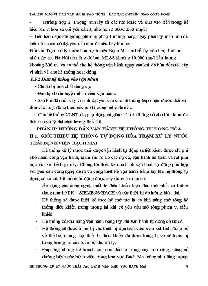 image for page HỆ THỐNG XỬ LÝ NƯỚC THẢI CÁC BỆNH VIỆN KHU VỰC BẠCH MAI