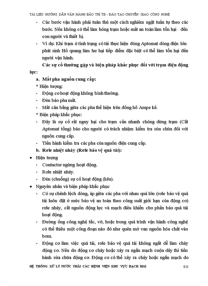 image for page HỆ THỐNG XỬ LÝ NƯỚC THẢI CÁC BỆNH VIỆN KHU VỰC BẠCH MAI