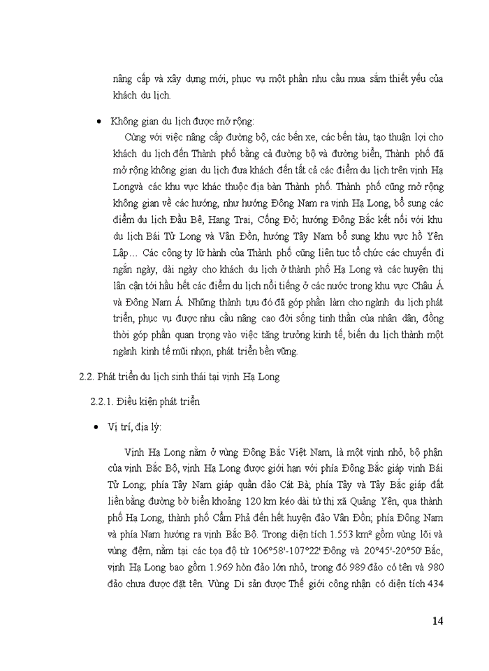 image for page Tìm hiểu về điều kiện tự nhiên tạo nên du lịch sinh thái tại vịnh Hạ Long