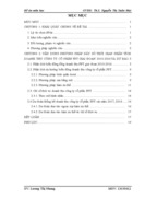 Vận dụng phương pháp dãy số thời gian phân tích doanh thu công ty cổ phần FPT giai đoạn 2010-2016