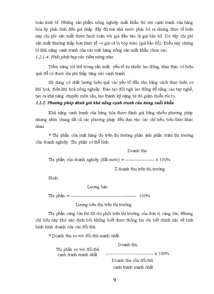 image for page NÂNG CAO KHẢ NĂNG CẠNH TRANH CỦA HÀNG NÔNG SẢN VIỆT NAM XUẤT KHẨU