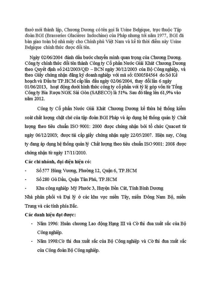 image for page ĐỀ ÁN Hoạt động xúc tiến bán hàng của các doanh nghiệp sản xuất và kinh doanh nước giải khát Việt Nam