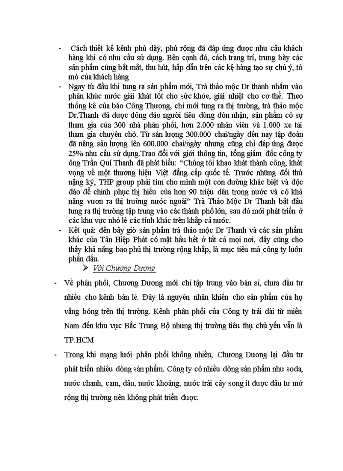 image for page ĐỀ ÁN Hoạt động xúc tiến bán hàng của các doanh nghiệp sản xuất và kinh doanh nước giải khát Việt Nam