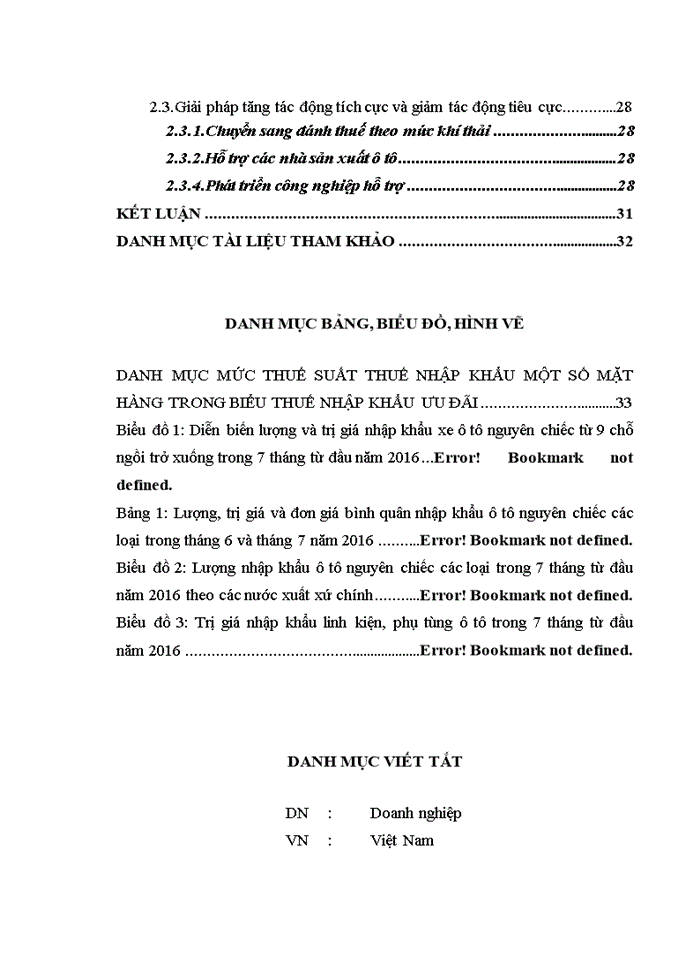 image for page Tác Động Của Thuế Đến Nhập Khẩu Ô Tô Ở Việt Nam