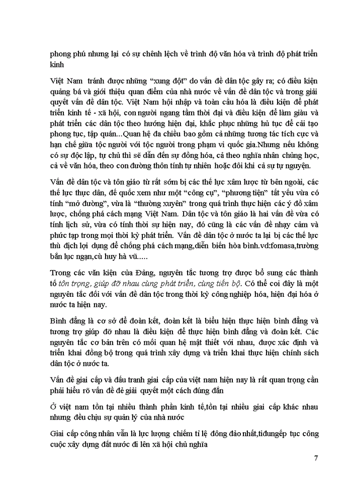 image for page Phân tích quan điểm của Hồ Chí Minh về mối quan hệ giữa giai cấp và dân tộc Liên hệ thực tiễn với Việt Nam hiện nay