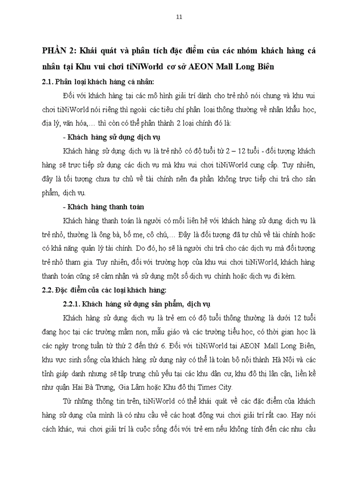 image for page Các yếu tố cản trở đến hành vi mua dịch vụ giải trí dành cho trẻ nhỏ tại Khu vui chơi tiNiWorld cơ sở Aeon Mall Long Biên của khách hàng cá nhân