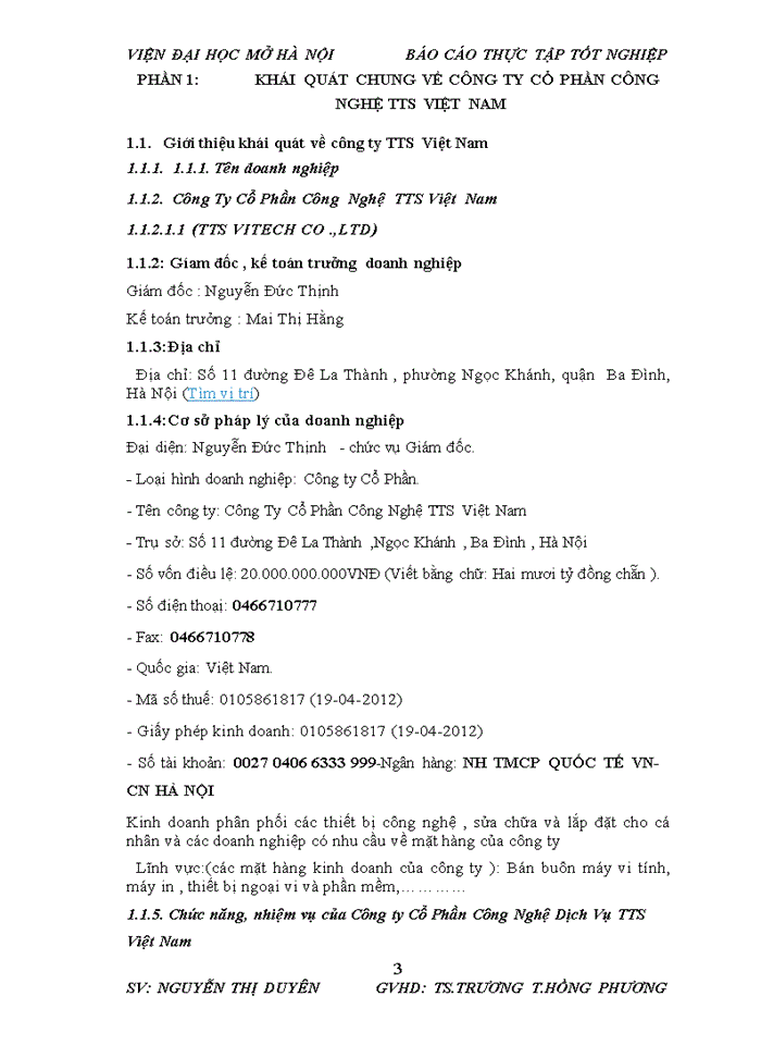 image for page Kế toán bán hàng và xác định kết quảbán hàng tại công ty cổ phần công nghệ tts việt nam