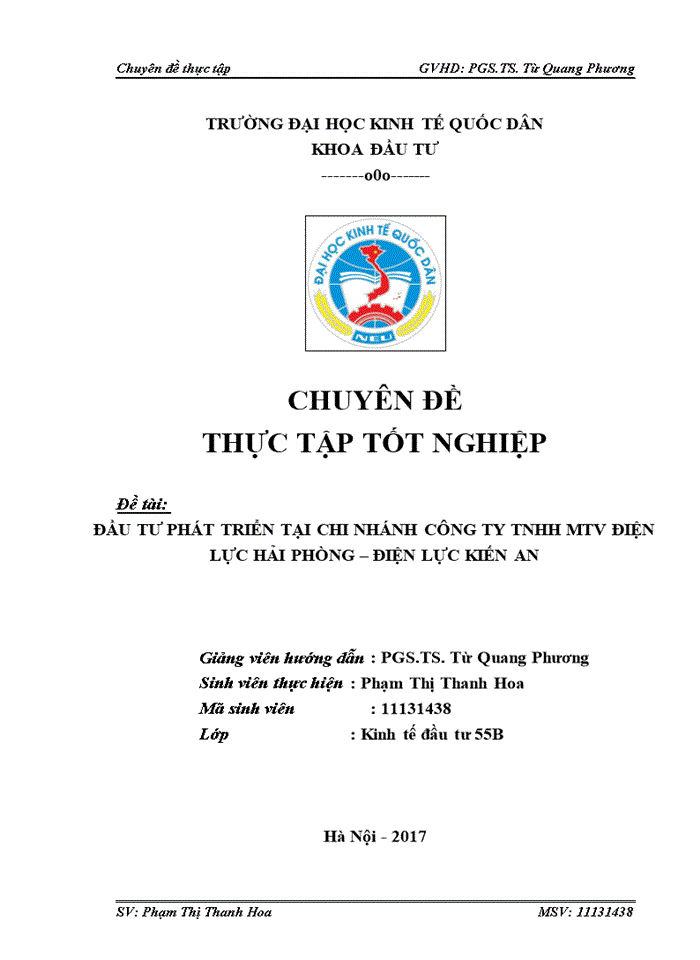 image for page Đầu tư phát triển tại chi nhánh công ty Trách nhiệm hữu hạn mtv điện lực hải phòng điện lực kiến an