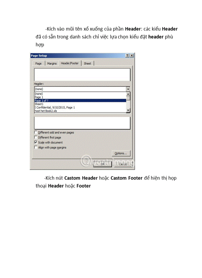 image for page In ấn trong MS-Word và MS-Excel