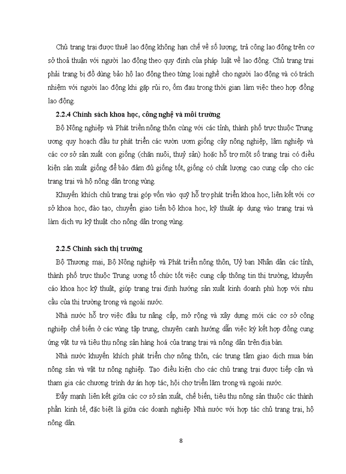 image for page 1 Khái quát về kinh tế trang trại