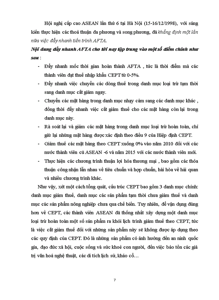 image for page Tăng cường trao đổi buôn bán trong nội bộ khối bằng việc loại bỏ các hàng rào thuế quan và phi thuế quan giữa các nước ASEAN