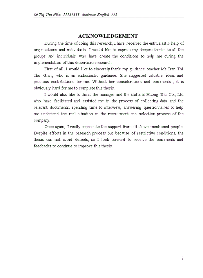 image for page ACKNOWLEDGEMENT