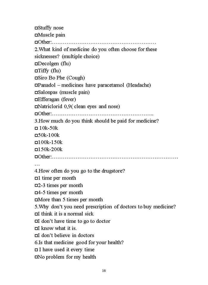 image for page The habit of people when they buy medicine without Doctors consultation