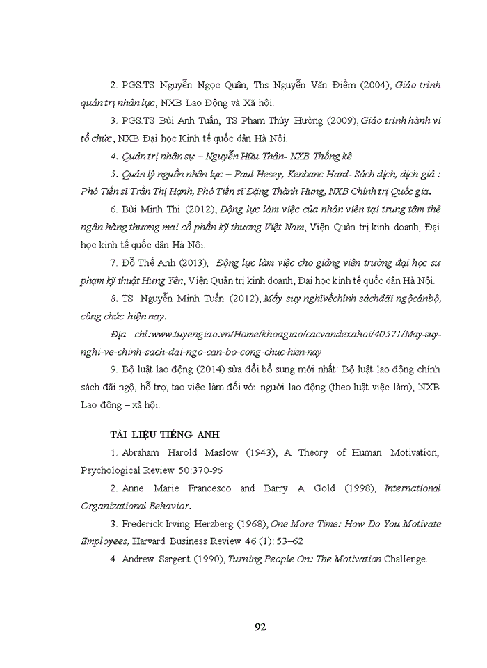 image for page Tạo động lực cho người lao động tại Trung tâm kiểm định chất lượng xây dựng Thanh Hóa thuộc Sở xây dựng Tỉnh Thanh Hóa