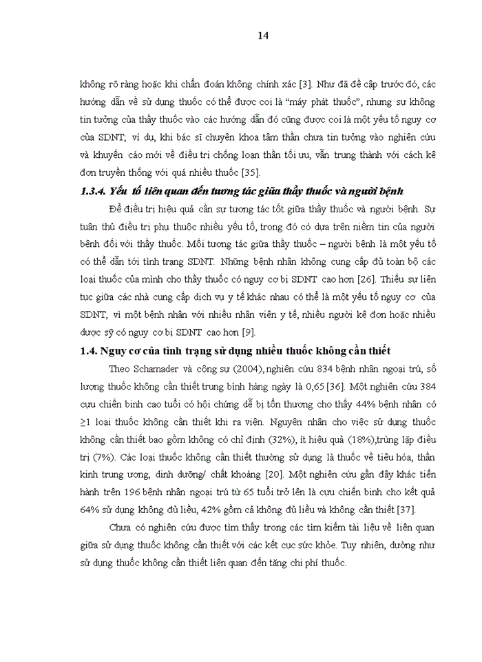 image for page Tình hình sử dụng nhiều thuốc ở bệnh nhân điều trị ngoại trú tại Bệnh viện lão khoa Trung ương