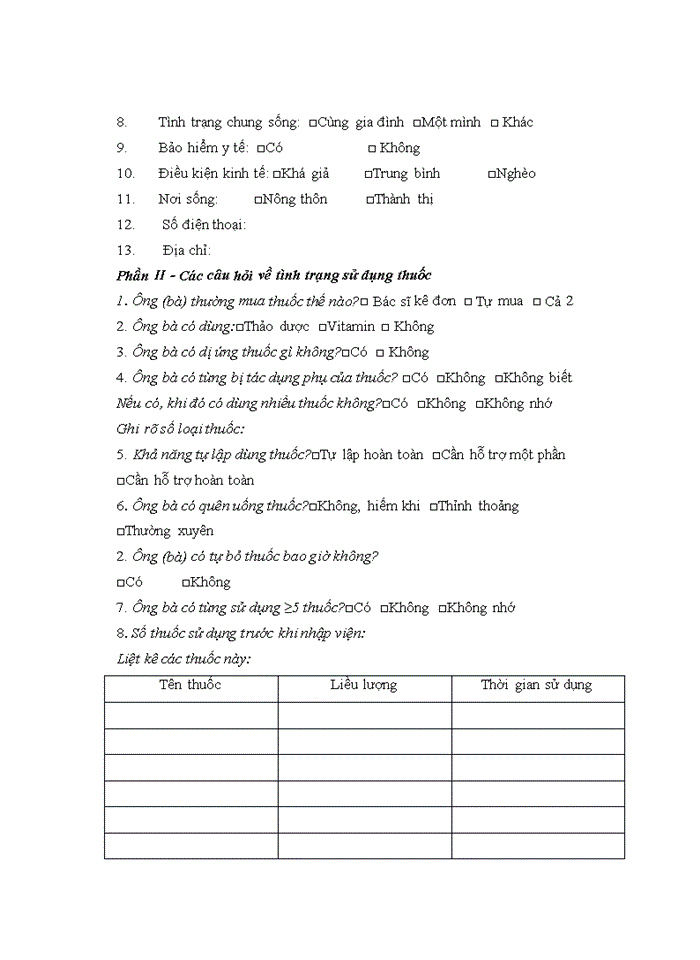 image for page Tình hình sử dụng nhiều thuốc ở bệnh nhân điều trị ngoại trú tại Bệnh viện lão khoa Trung ương