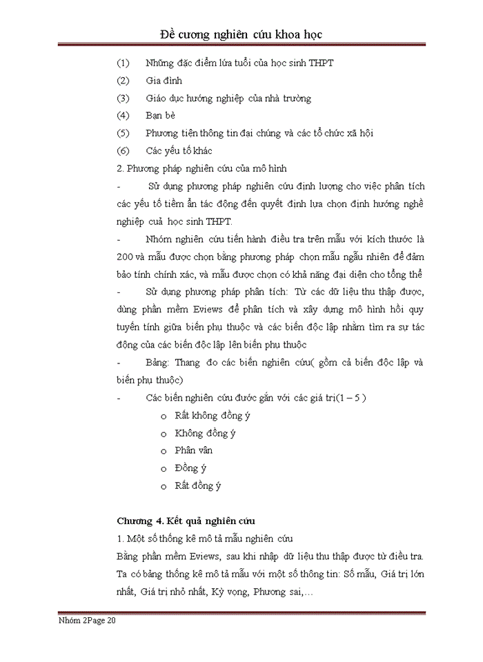 image for page Các yếu tố ảnh hưởng tới quyết định lựa chọn định hướng nghề nghiệp của học sinh THPT