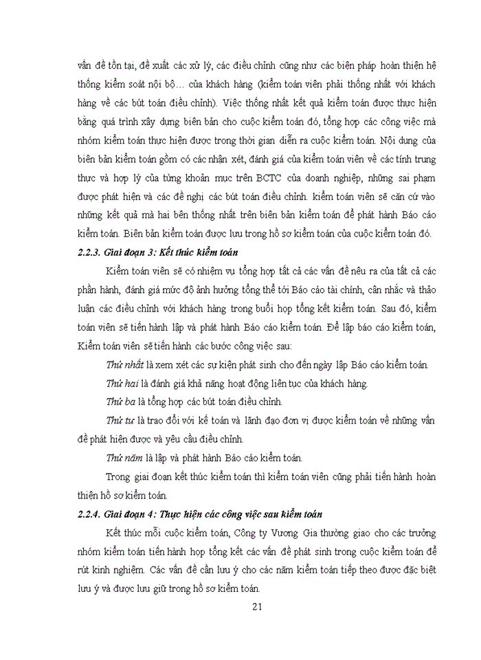 image for page Đặc điểm tổ chức kiểm toán của Công ty Trách nhiệm hữu hạn Đầu Tư và Phát Triển Thương Mại Vương Gia