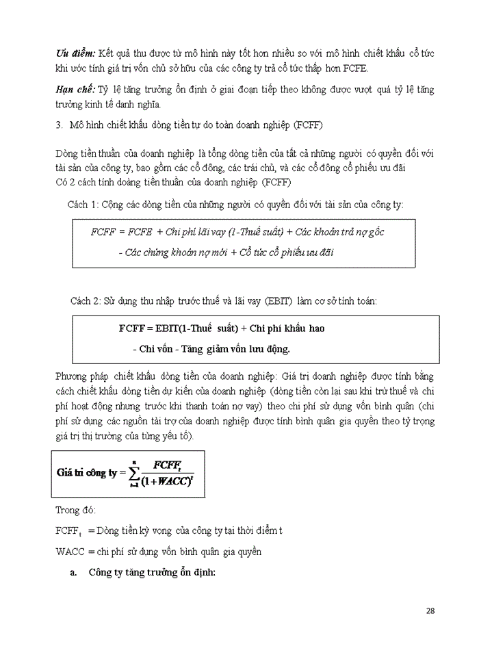 image for page ĐỊNH GIÁ CỔ PHIẾU VINAMILK