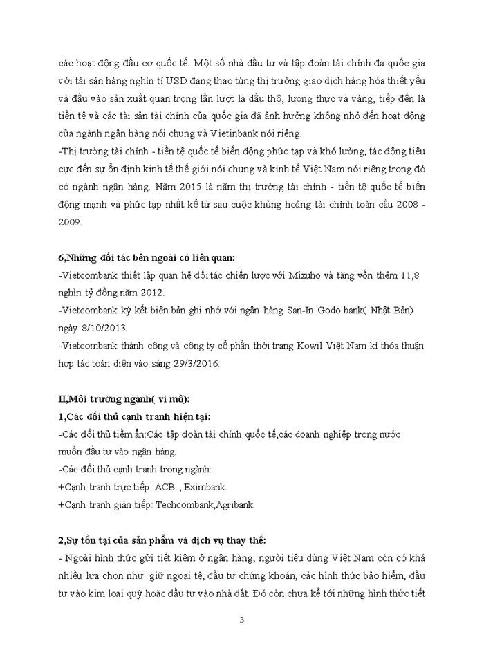 image for page Phân tích môi trường kinh doanh của Ngân Hàng Vietcombank