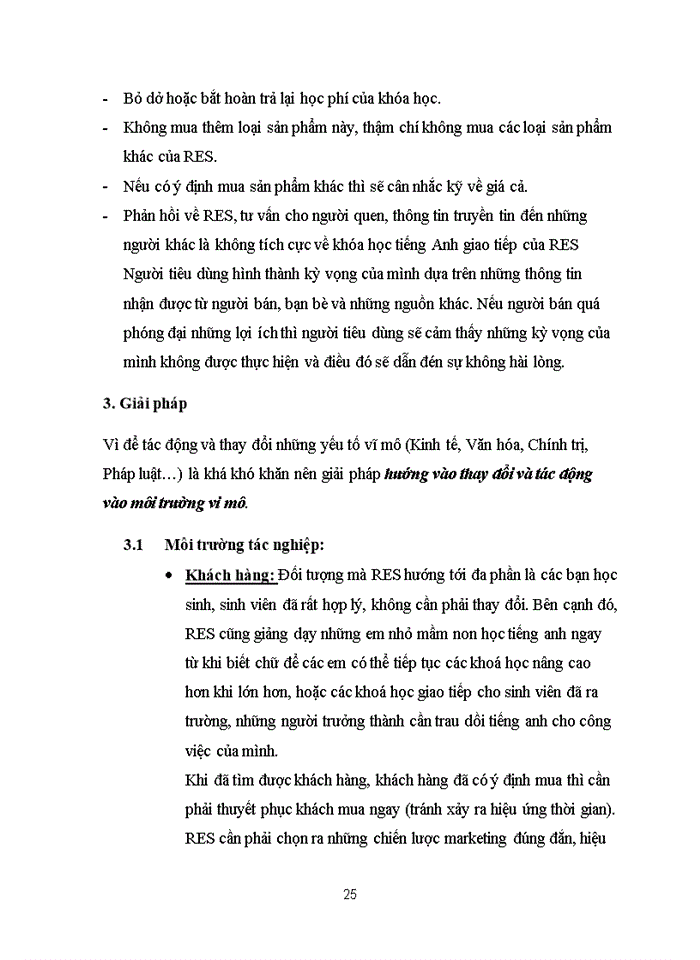 image for page Phân tích những yếu tố cản trở hành vi mua của khách hàng với sản phẩm khóa học tiếng Anh giao tiếp của Trung tâm ngoại ngữ Reliable English School