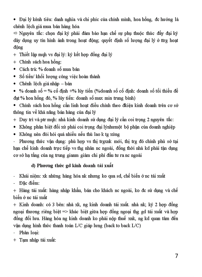 image for page Đề cương quản trị kinh doanh thương mại quốc tế