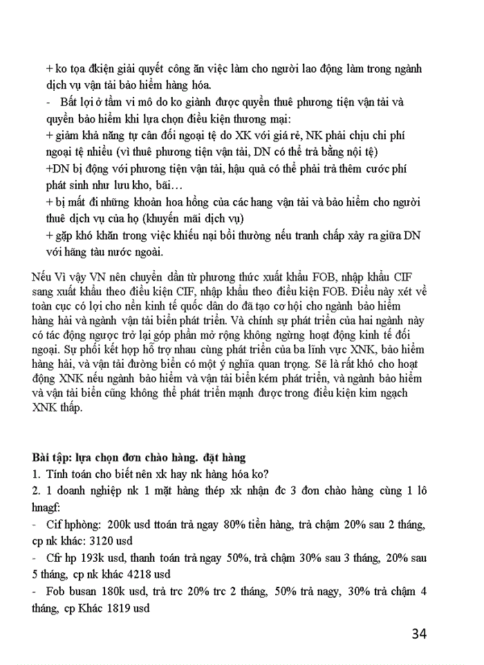 image for page Đề cương quản trị kinh doanh thương mại quốc tế