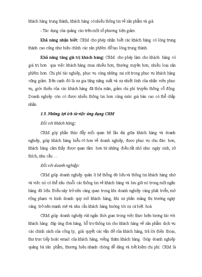 image for page Một số giải pháp nhằm nâng cao hiệu quả hoạt động quản trị khách hàng của công ty Trách nhiệm hữu hạn sản xuất và thương mại BQ