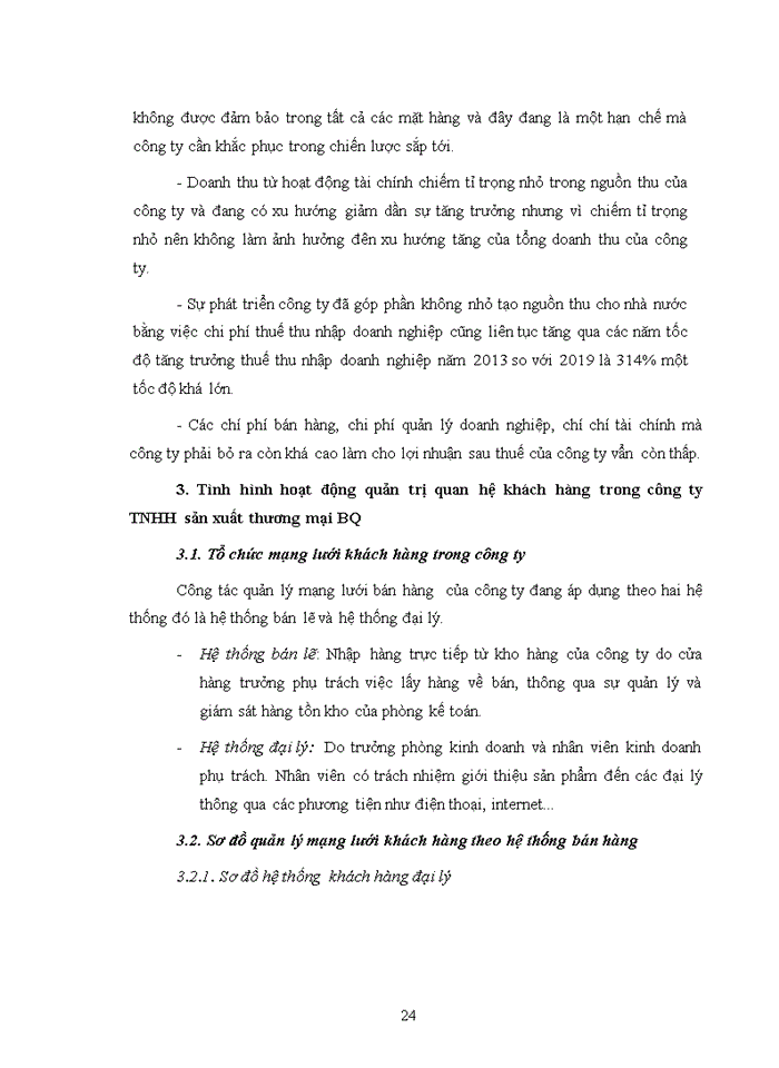 image for page Một số giải pháp nhằm nâng cao hiệu quả hoạt động quản trị khách hàng của công ty Trách nhiệm hữu hạn sản xuất và thương mại BQ