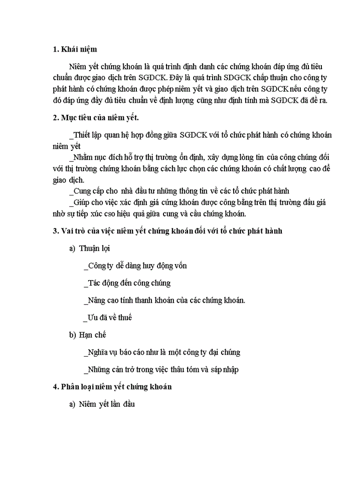 image for page Trình bày những vấn đề cơ bản về sở giao dịch chứng khoán Liên hệ thực tiễn việt nam