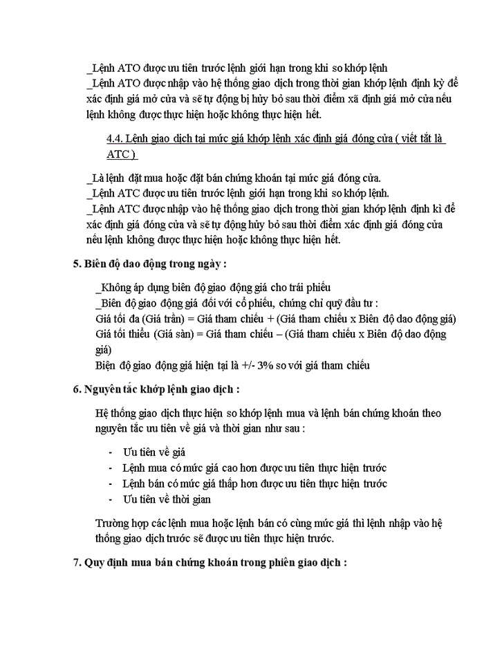 image for page Trình bày những vấn đề cơ bản về sở giao dịch chứng khoán Liên hệ thực tiễn việt nam