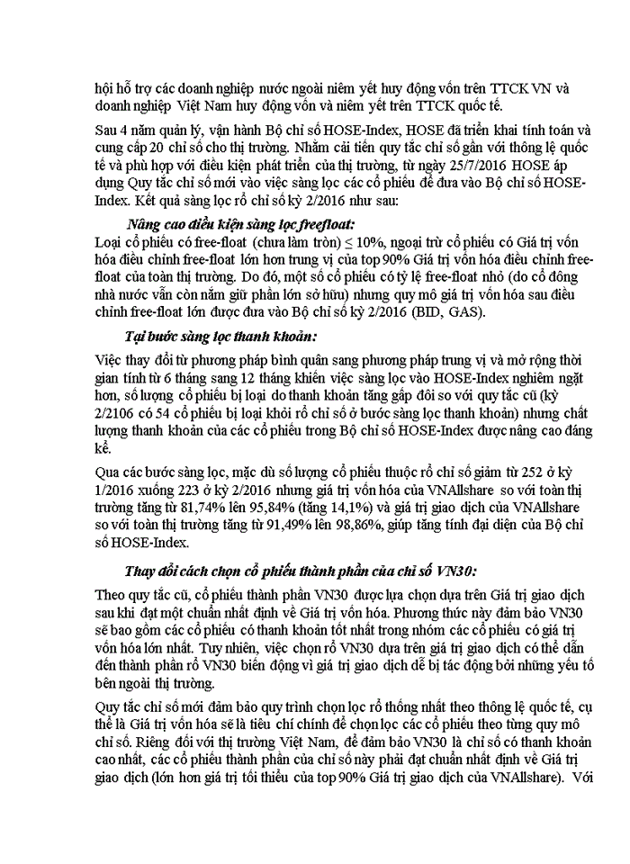 image for page Trình bày những vấn đề cơ bản về sở giao dịch chứng khoán Liên hệ thực tiễn việt nam