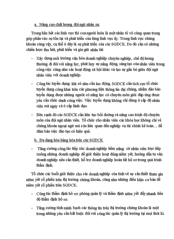 image for page Trình bày những vấn đề cơ bản về sở giao dịch chứng khoán Liên hệ thực tiễn việt nam