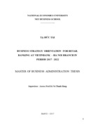 Tiếng anh MASTER OF BUSINESS ADMINISTRATION THESIS