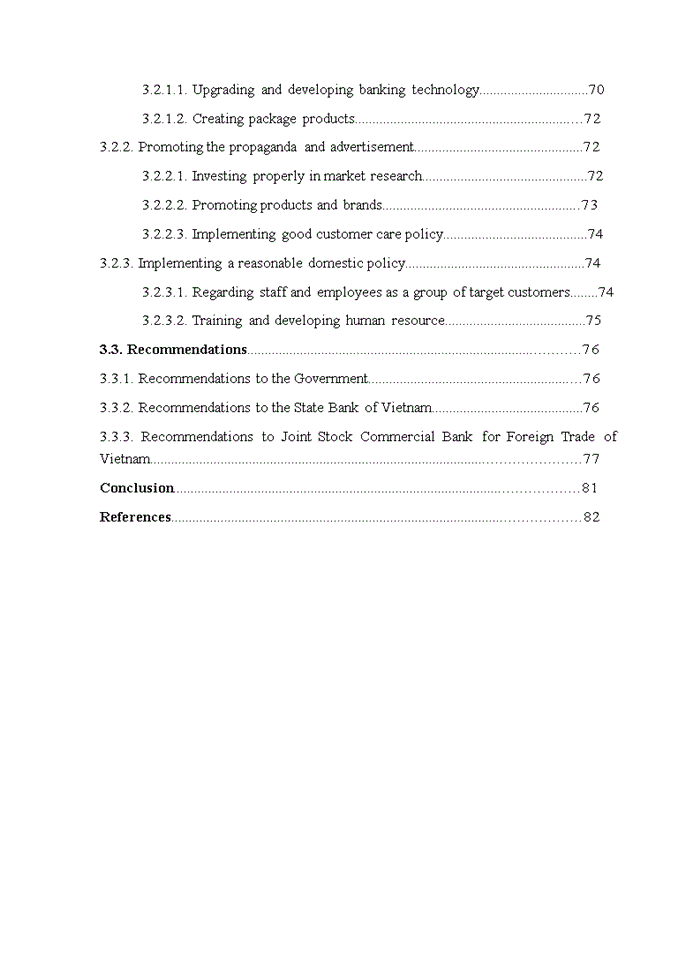 image for page Tiếng anh Expanding Consumer Lending at Joint Stock Commercial Bank for Foreign Trade Of Vietnam - Transaction Center Branch