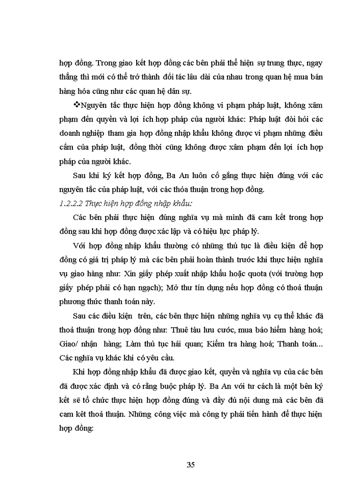 image for page Thực tiễn áp dụng pháp luật về hợp đồng nhập khẩu hàng hóa tại Công ty Cổ phần Ba An