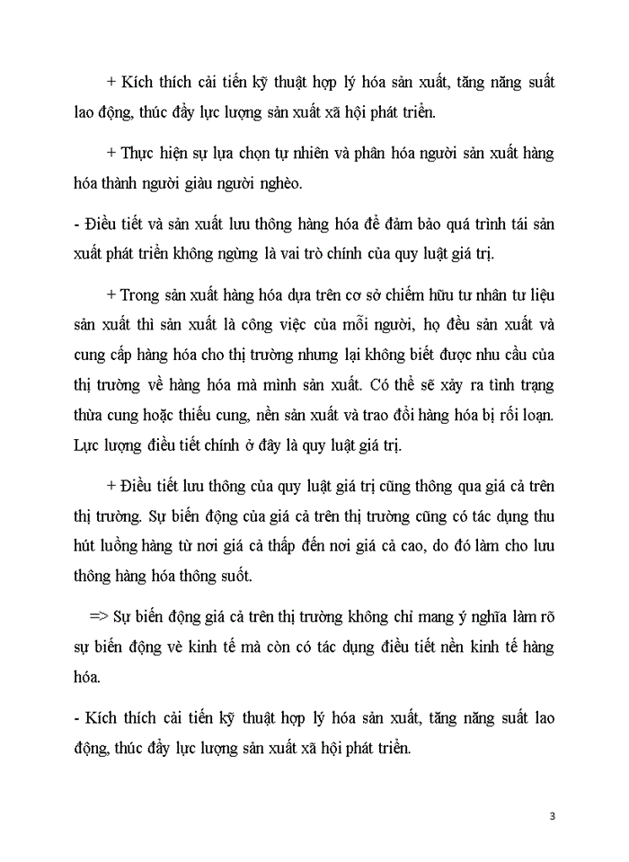 image for page Triết mác Yêu cầu phương thức hoạt động tác dụng của quy luật giá trị trong sản xuất hàng hóa