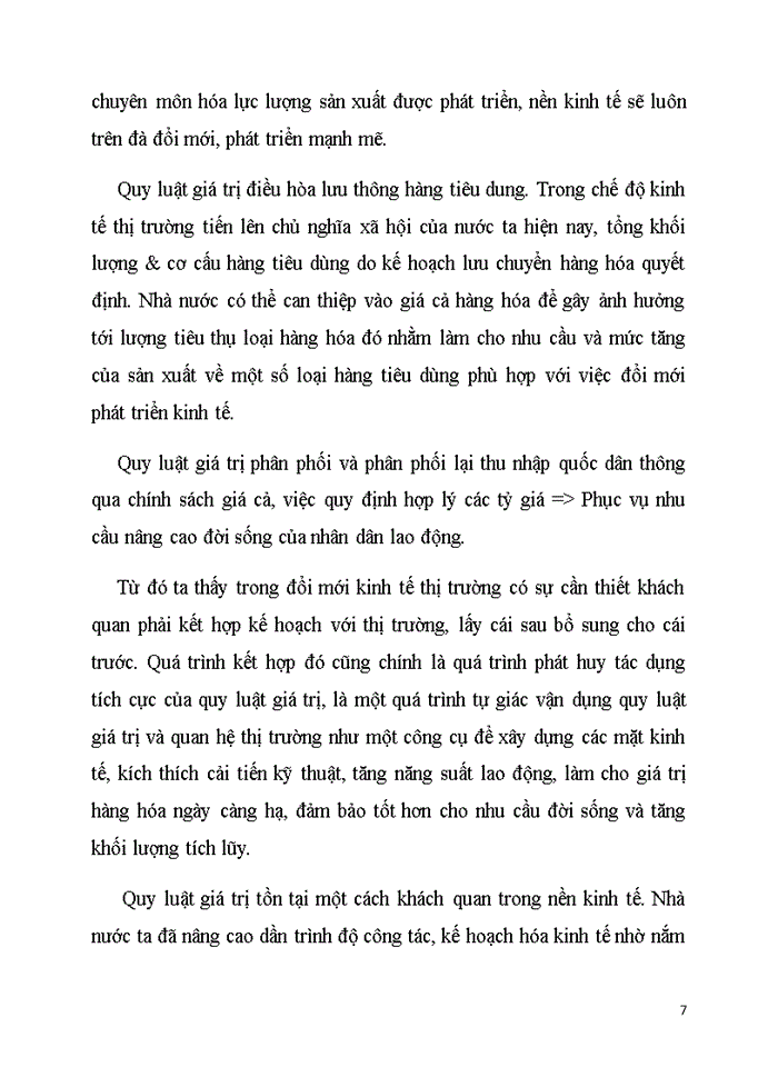 image for page Triết mác Yêu cầu phương thức hoạt động tác dụng của quy luật giá trị trong sản xuất hàng hóa