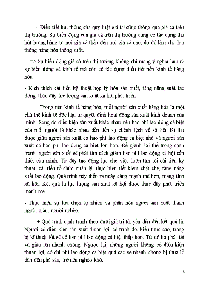 image for page Triết mác Yêu cầu phương thức hoạt động tác dụng của quy luật giá trị trong sản xuất hàng hóa