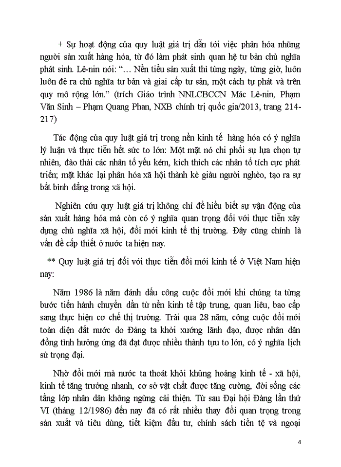 image for page Triết mác Yêu cầu phương thức hoạt động tác dụng của quy luật giá trị trong sản xuất hàng hóa