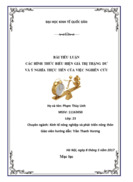 Triết mác Các hình thức biểu hiện giá trị thặng dư Và ý nghĩa thực tiễn của việc nghiên cứu