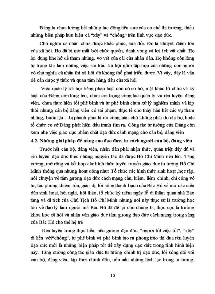 image for page Tìm hiểu tư tưởng Hồ Chí Minh về vấn đề tư cách đảng viên và vấn đề người cán bộ Vận dụng tư tưởng của Người về vấn đề này trong bối cảnh hiện nay