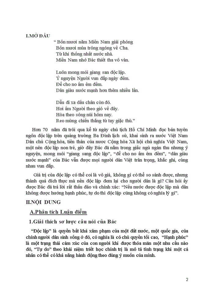 image for page Một số quan điểm về độc lập dân tộc và chủ nghĩa xã hội