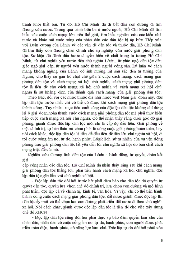 image for page Một số quan điểm về độc lập dân tộc và chủ nghĩa xã hội