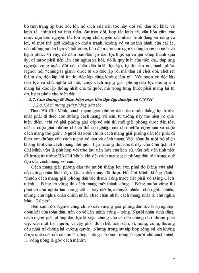 image for page Một số quan điểm về độc lập dân tộc và chủ nghĩa xã hội