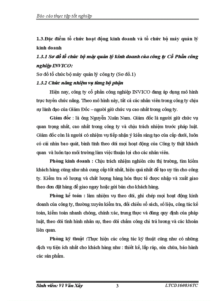 image for page Thực trạng tổ chức công tác và bộ máy kế toán tại công ty cổ phần công nghiệp invico