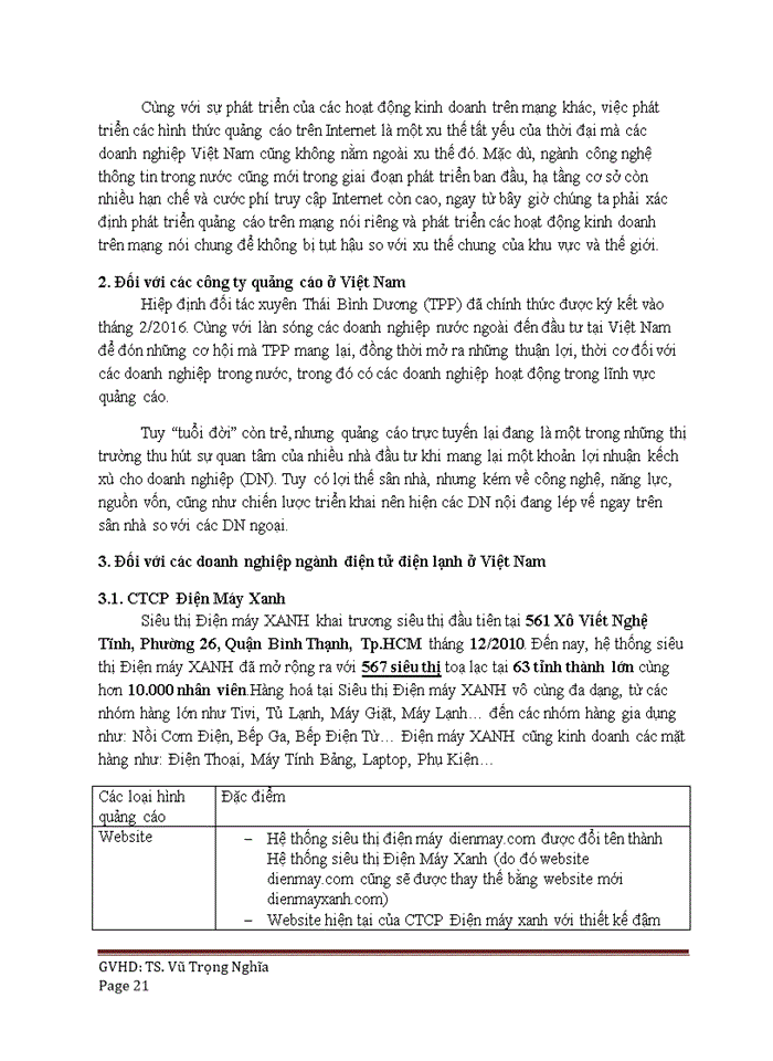image for page Hoạt động quảng cáo trên mạng của các doanh nghiệp ở Việt Nam trong nền kinh tế thị trường