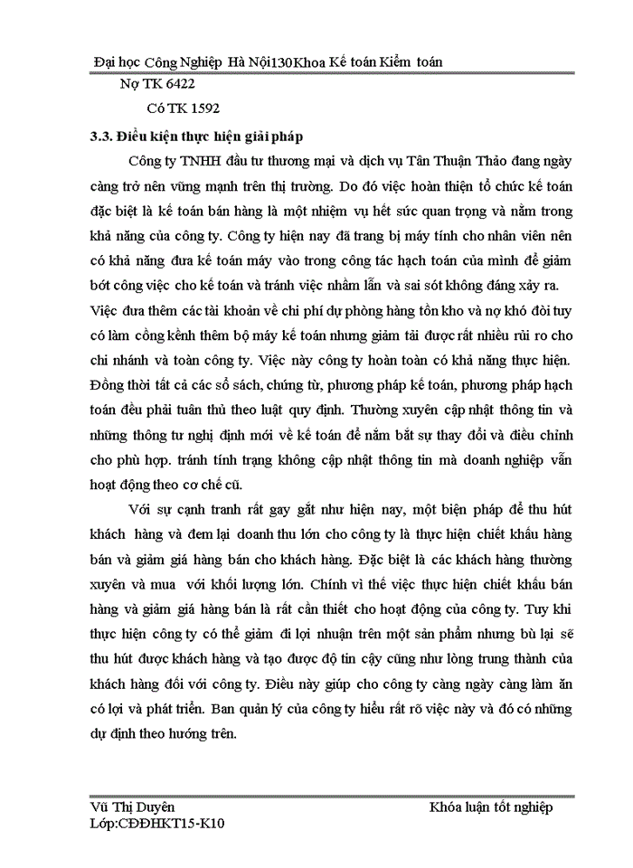 image for page Hoàn thiện công tác kế toán bán hàng và xác định kết quả kinh doanh tại Công ty Trách nhiệm hữu hạn Đầu tư thương mại và dịch vụ Tân Thuận Thảo