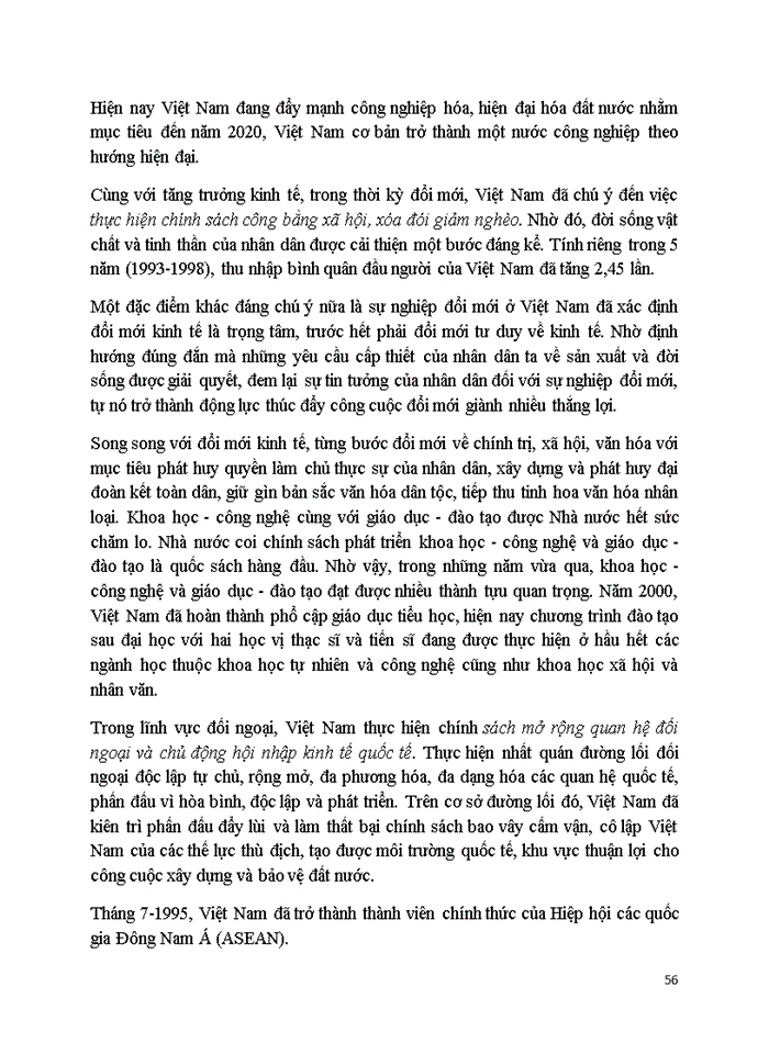 image for page Trình bày tăng trưởng và chất lượng tăng trưởng kinh tế Việt Nam thời kì đổi mới 1986-nay